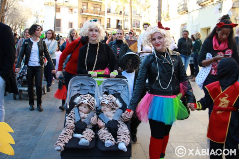 Xàbia 2020 Parade voor kinderen carnaval