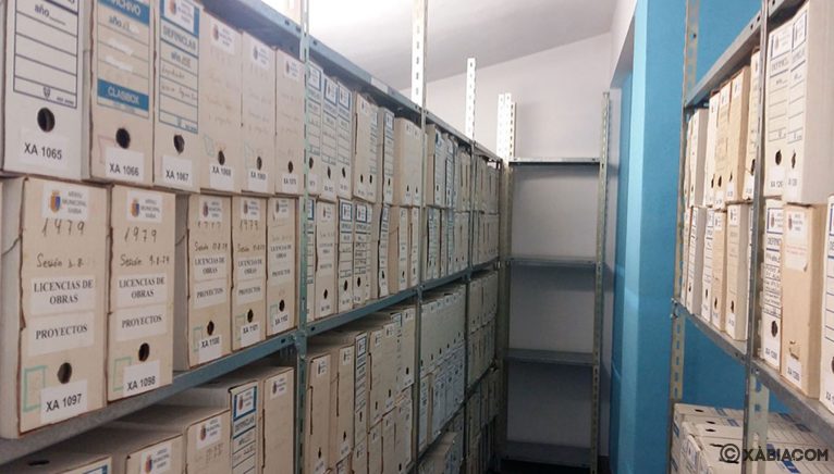 Documentación de Xàbia guardada en el Archivo Municipal
