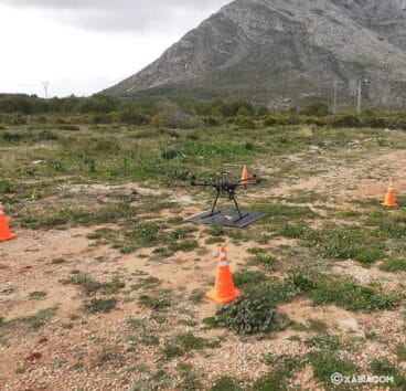 Dron para la búsqueda de personas de Generalitat