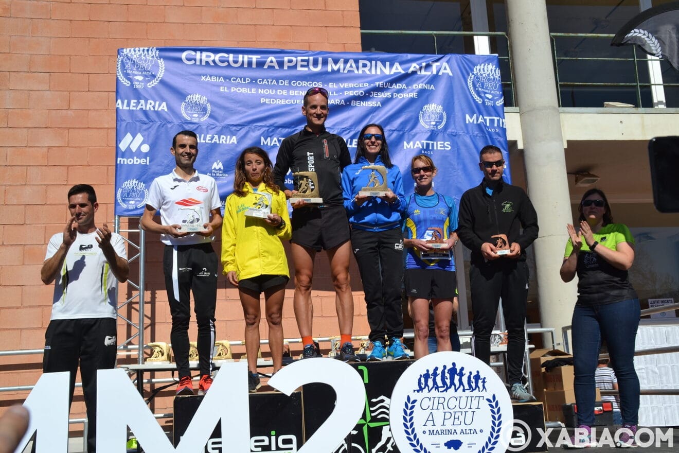 Entrega de trofeos Volta a Peu Xàbia 2020 4