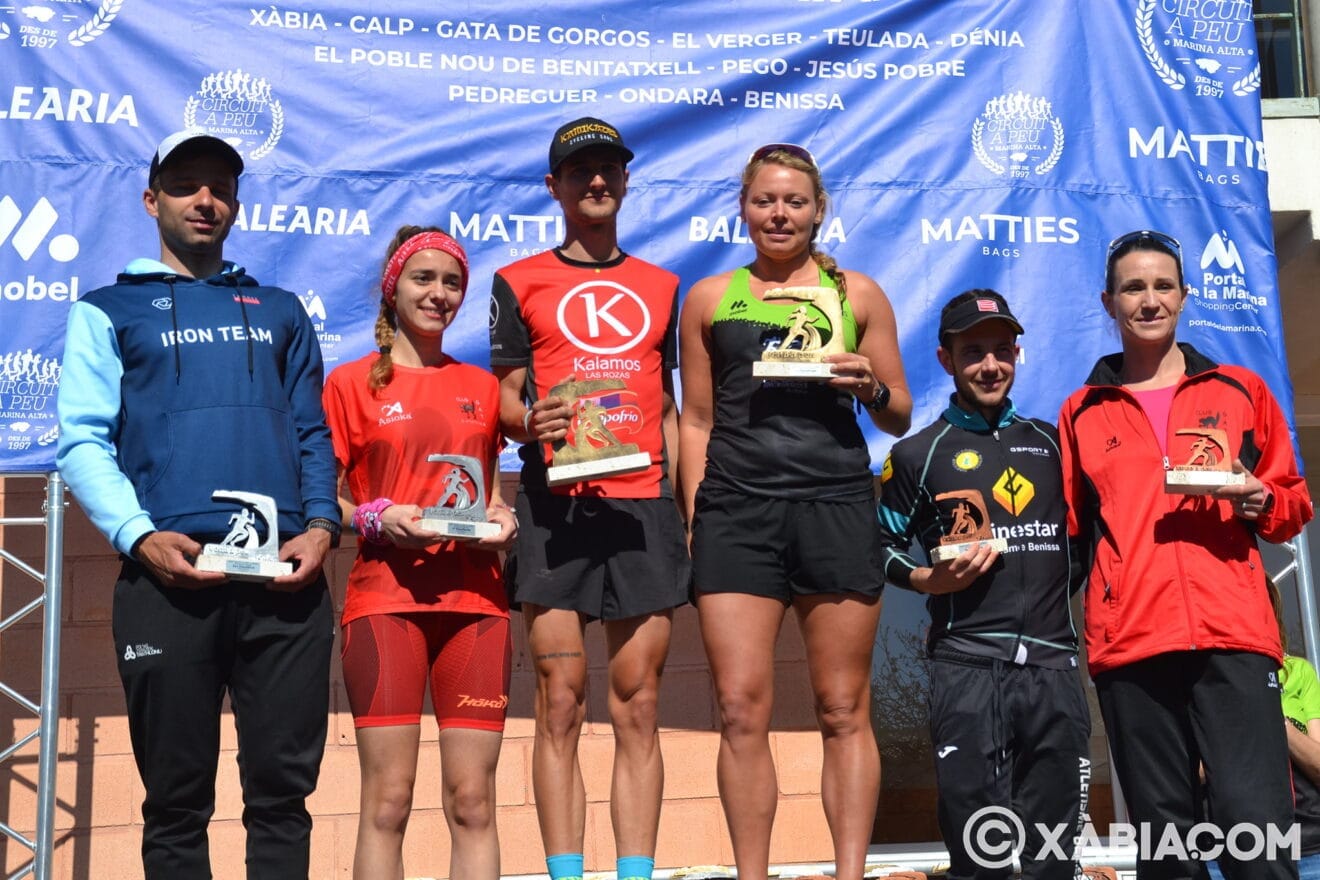 Entrega de trofeos Volta a Peu Xàbia 2020 5