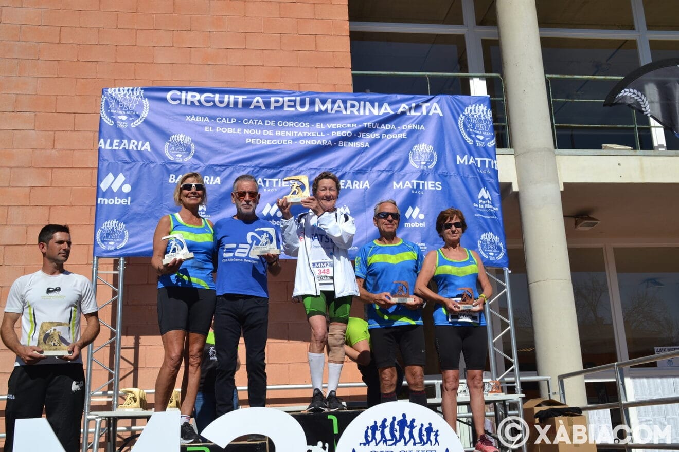 Entrega de trofeos Volta a Peu Xàbia 2020 7