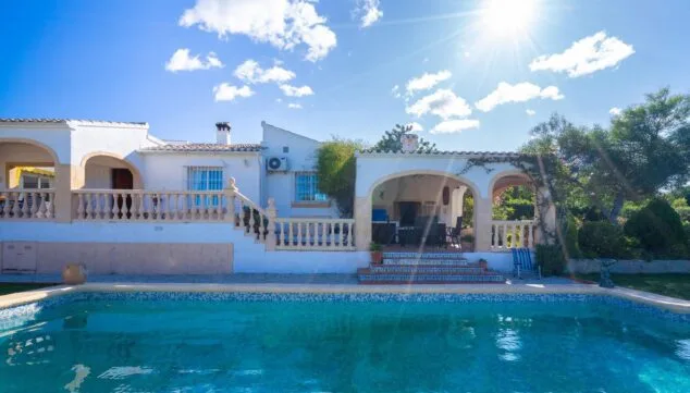 Imagen: Exterior de una casa de vacaciones en Benitachell - Aguila Rent a Villa