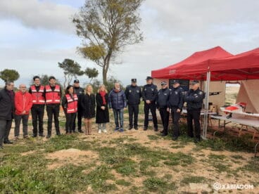 Generalitat Valenciana realiza una demostración de vuelos con Dron en Les Planes