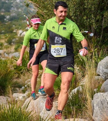 Jaume Escortell en el Gegant de Pedra