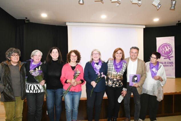 Imagen: Presentación del libro 25 anys de feminisme a la Marina Alta