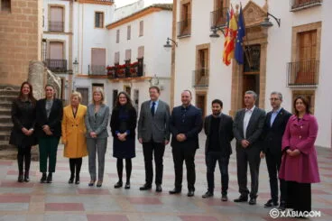 Los 11 consellers en Xàbia