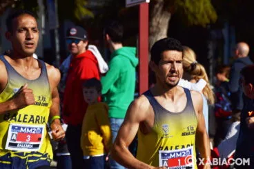 Moha Rida al final de la carrera