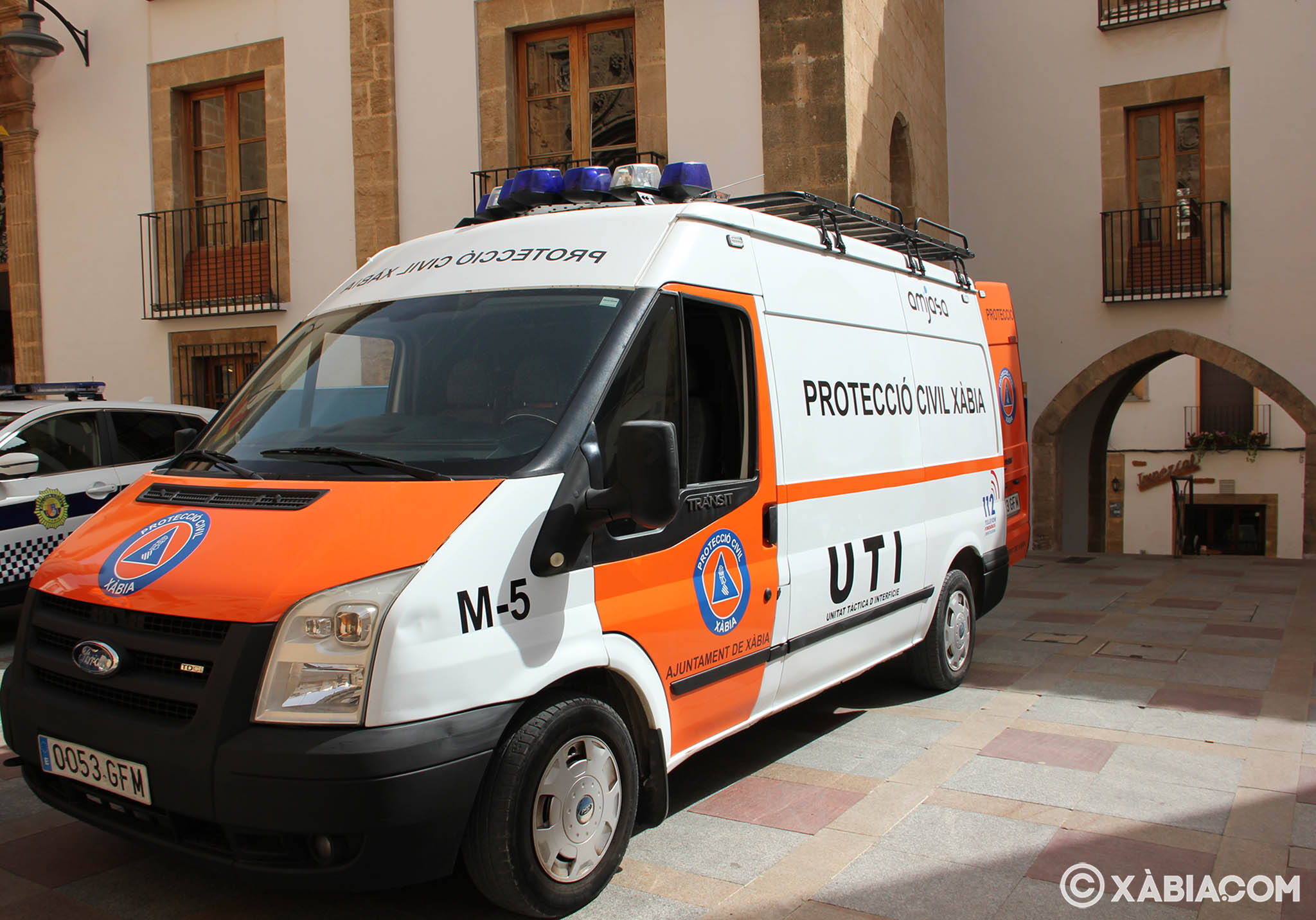 Nuevo vehículo de Protección Civil Xàbia