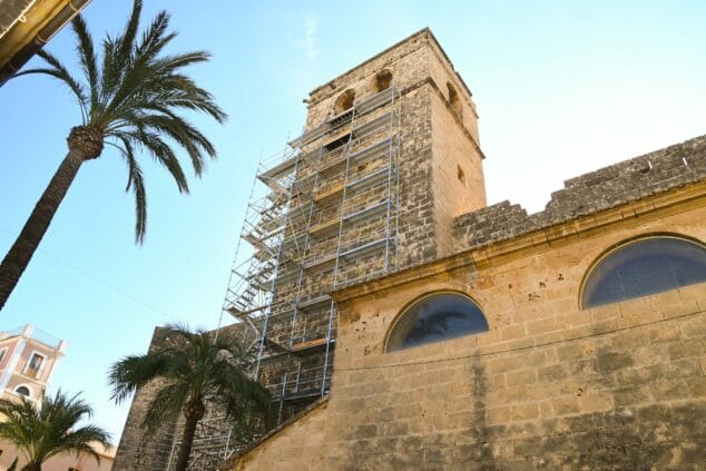 Imagen: Obras Iglesia de San Bartolomé