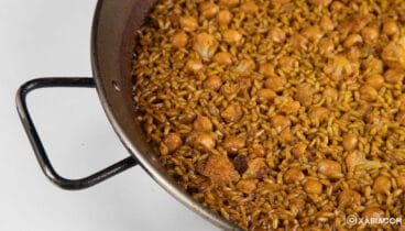 Paella de garbanzos – Restaurante Noray