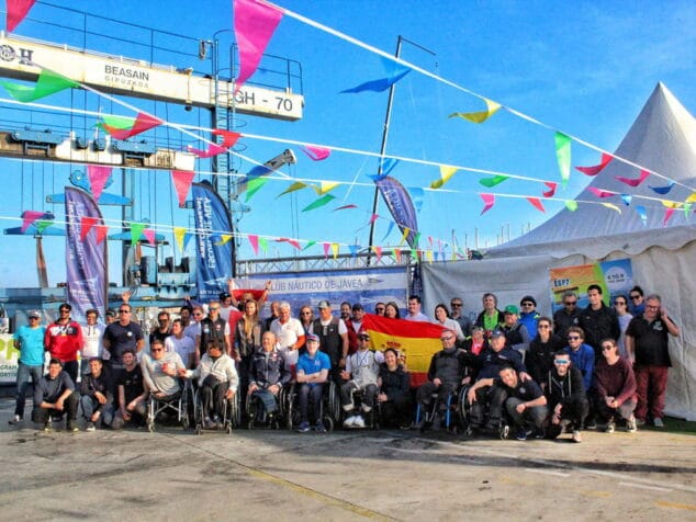 Imagen: Participantes en la prueba celebrada en Xàbia