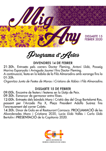 Programación Mig Any 2020