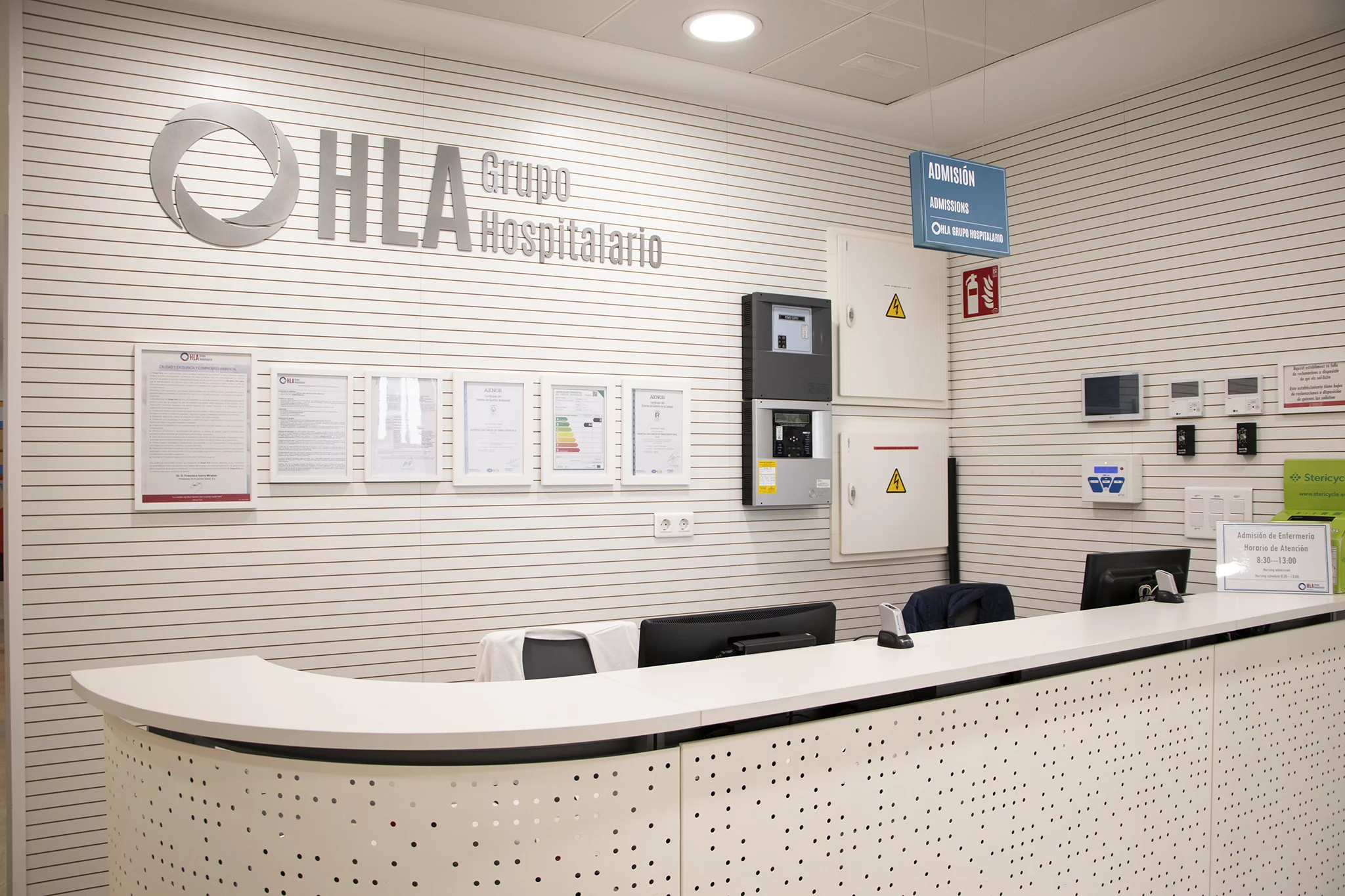 Recepción de las nuevas instalaciones de HLA San Carlos
