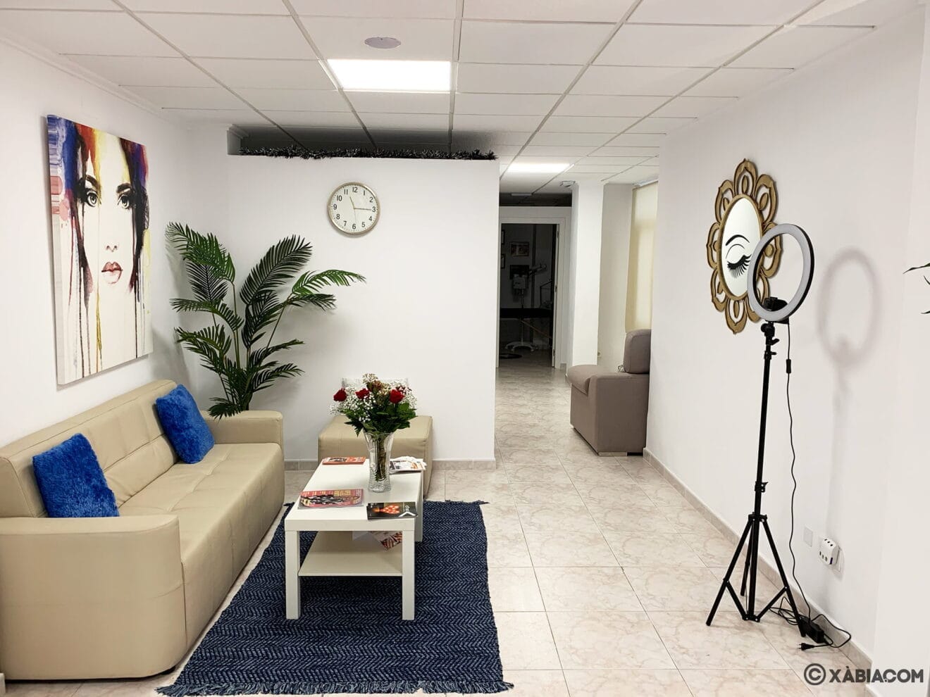 Sala de espera - Centro de Estética ONIX