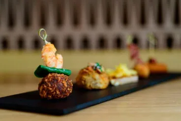 Selecció de croquetas – Restaurante Portitxol