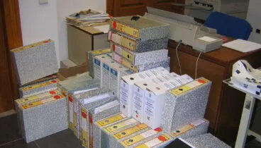 Situación del Archivo de Xàbia en 2004