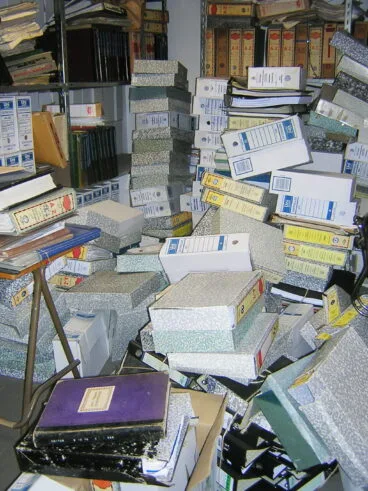 Situación del Archivo Municipal de Jávea en 2004