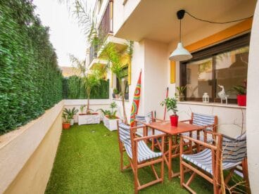 Terraza de un apartamento en venta en Jávea – L&T Properties