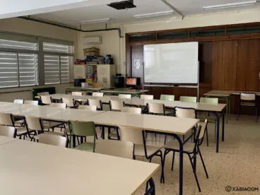 Aula del CEIP Trenc d’Alba de Jávea