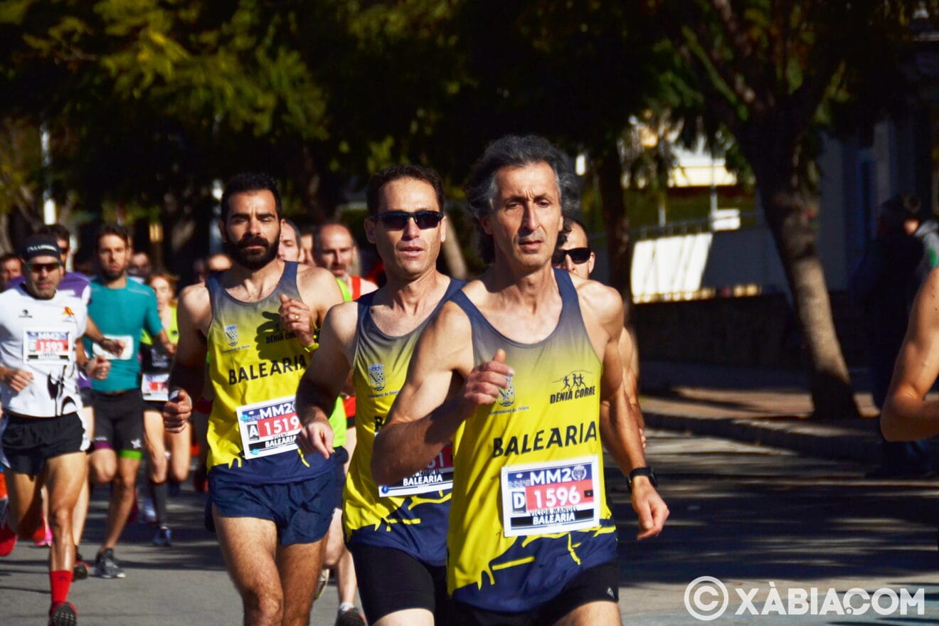 Víctor Fernández en el inicio de la carrera