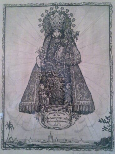 Virgen de los Desamparados – André Lambert (Foto: https://esthisart.blogspot.com/ Blog de Estudios Valencianos Histórico-Artísticos)