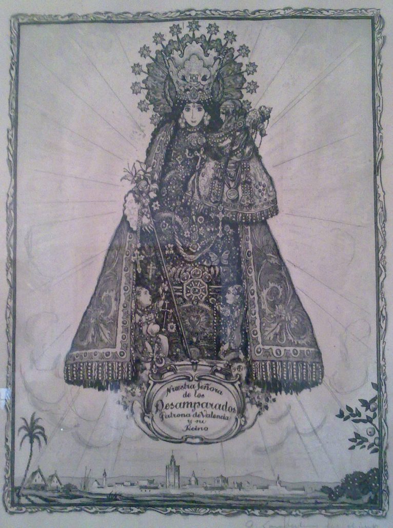 Virgen de los Desamparados - André Lambert (Foto: https://esthisart.blogspot.com/ Blog de Estudios Valencianos Histórico-Artísticos)