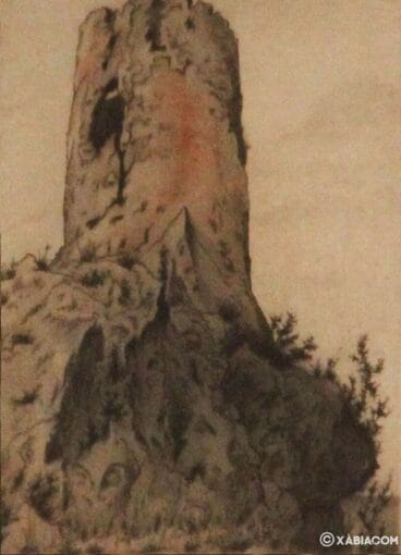 Vista de torre vigía de Jávea, obra de André Lambert