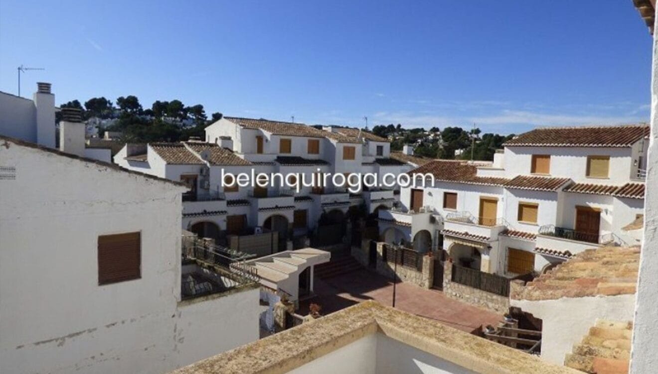 Vistas desde un bungalow en venta en Jávea - Inmobiliaria Belen Quiroga