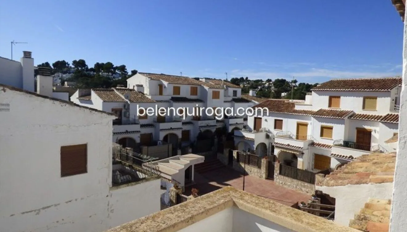 Vistas desde un bungalow en venta en Jávea - Inmobiliaria Belen Quiroga