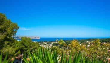 Vistas panorámicas en una villa de alto standing en venta en Jávea – Terramar Costa Blanca