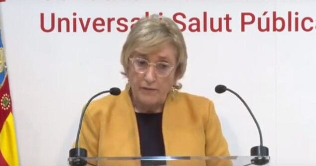 Imagen: Ana Barceló, Consellera de Sanidad