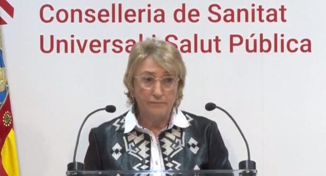 Imagen: Ana Barceló, consellera de Sanidad