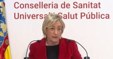 Ana Barceló, consellera de Sanidad