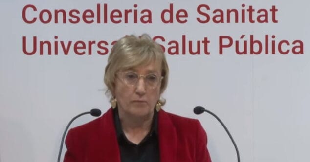 Imagen: Ana Barceló, consellera de Sanidad