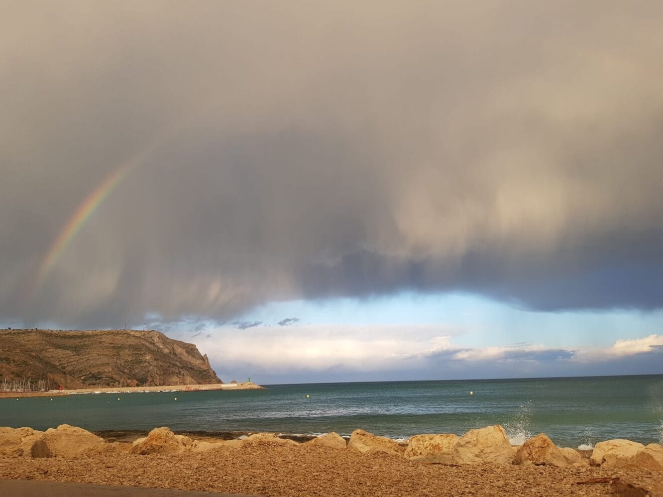 Arcoiris en Xàbia