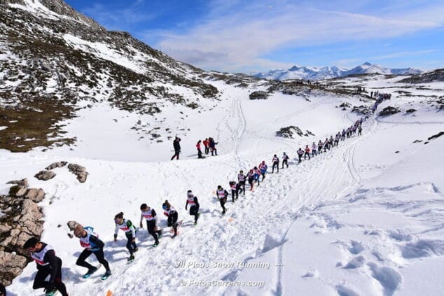 Imagen: Campeonato de España sobre Raquetas de Nieve