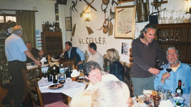 Imagen: Cata de vino en La Parrilla del Celler