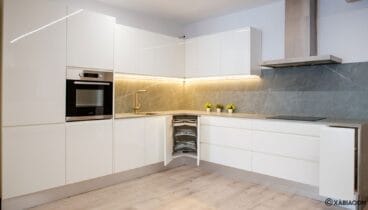 Cocina moderna en blanco – Cocina Fácil