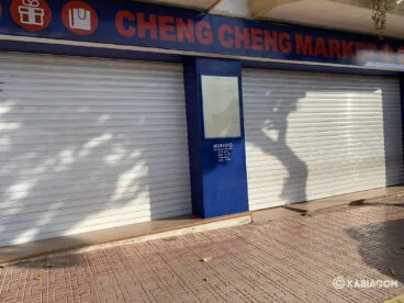 Comercio chino cerrado por vacaciones