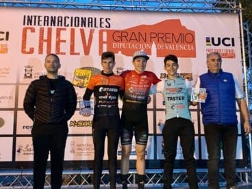 Dani Cepa Jr en el podio de Chelva