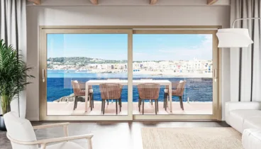Estructura de cubierta orientable para terrazas de chalets y villas