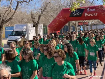 Inicio de la cursa de la Dona Xàbia 2020