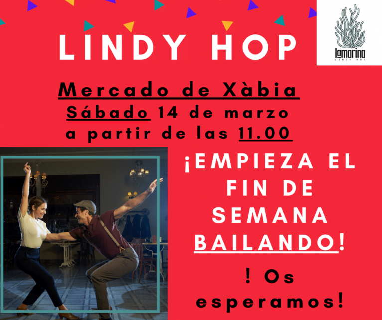 Lindy Hop en el Mercat  de Xàbia