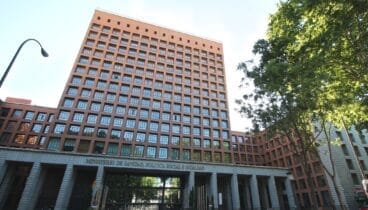 Fachada del Ministerio de Sanidad