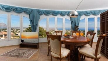 Mirador en una casa de alto standing en venta en Jávea – Terramar Costa Blanca