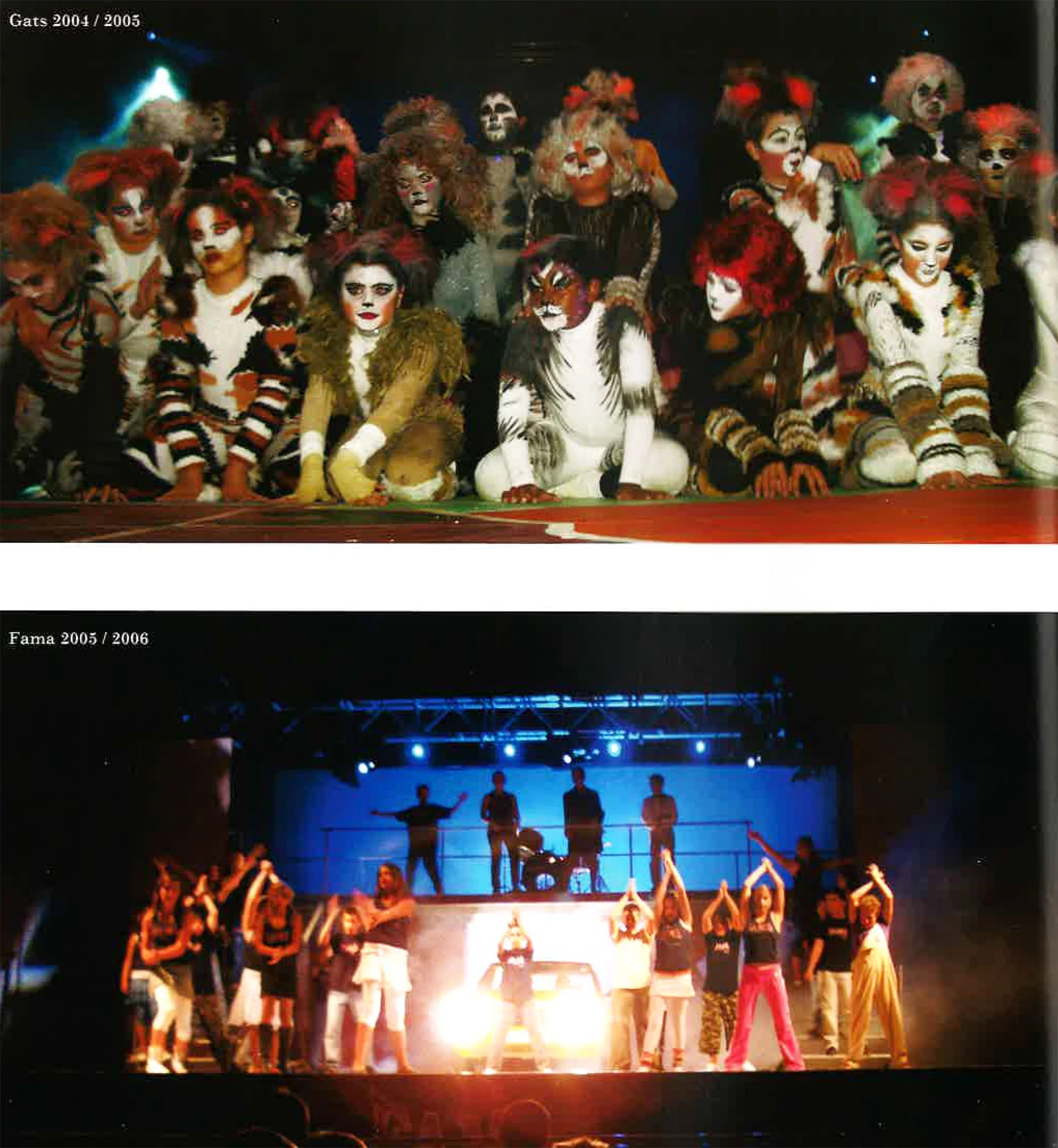 Los Musicales del Trenc d’Alba (Foto extraída del libro «25 anys al CEIP Trenc d’Alba», de 2009)