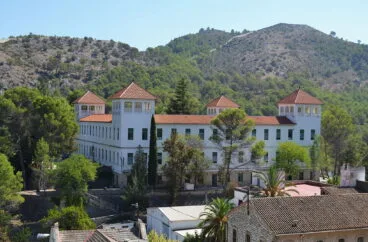 Vista de uno de los pabellones de Fontilles
