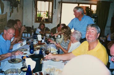 Participantes en una de las catas de la Parrilla del Celler