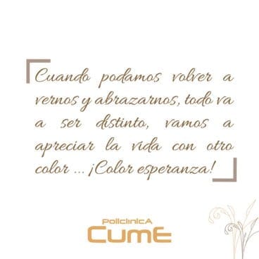 Mensaje de Policlínica CUME